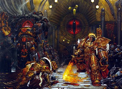 sanguinius|sanguinius vs horus.